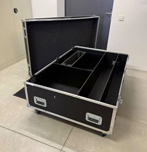 Aluminium flightcase - aluminium,